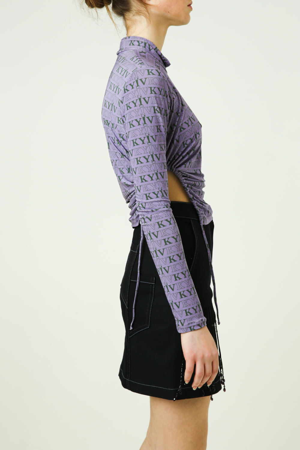 Fitted longsleeve with print