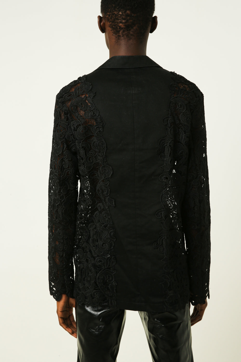 Jacket with lace